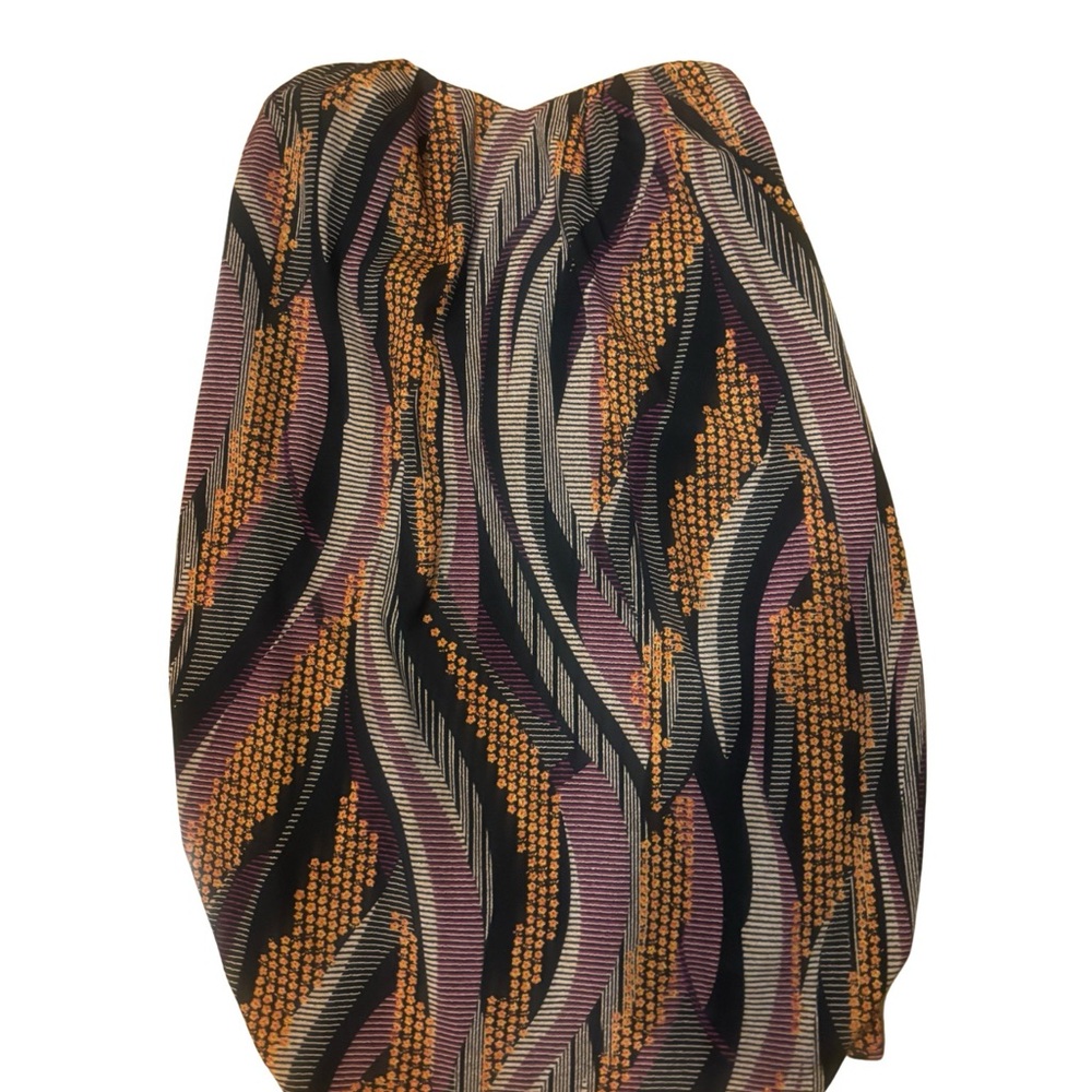 Colorful Abstract Patterned Dress